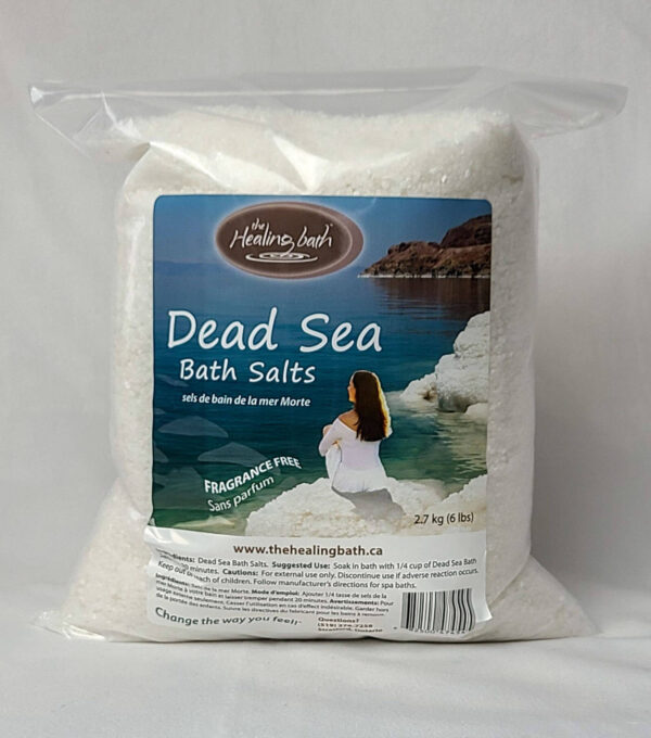 2.7kg (6 lb) Dead Sea </br> BATH SALTS
