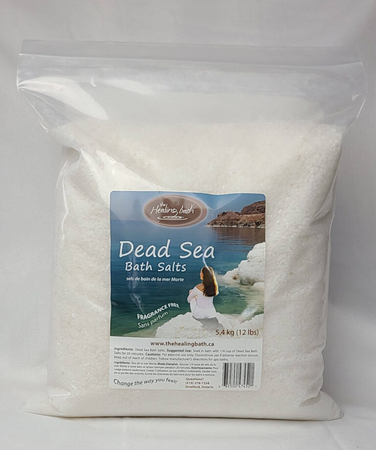 5.4kg (12 lb) Dead Sea BATH SALTS The Healing Bath