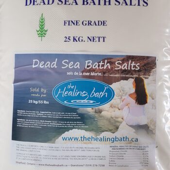 SECONDS - $44 discount <br/>25kg (55 lb) Coarse Grade Dead Sea<br/> BATH SALTS
